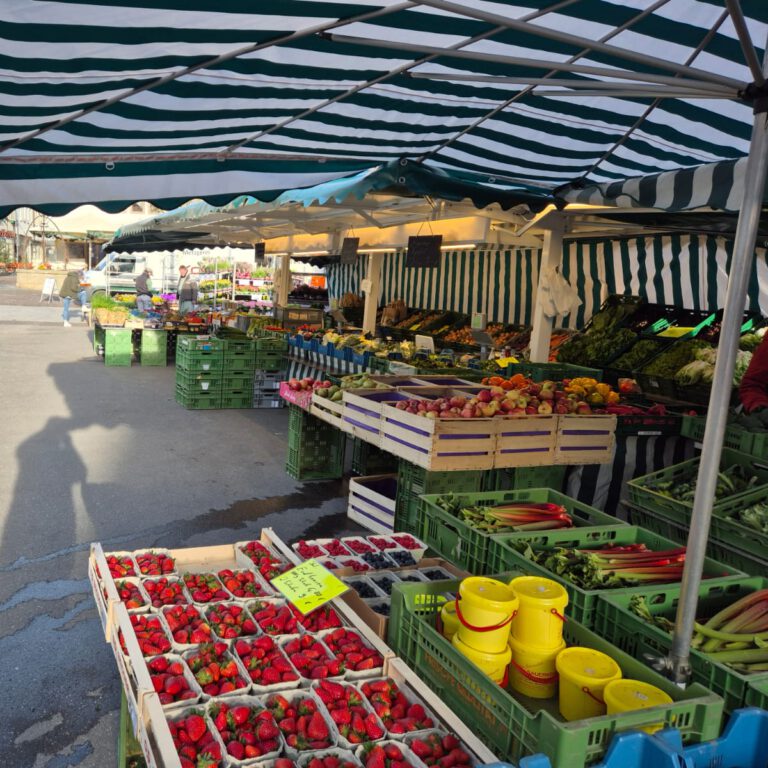 Unser Verkaufsstand in Kirchheim © 2026, eigene Aufnahme